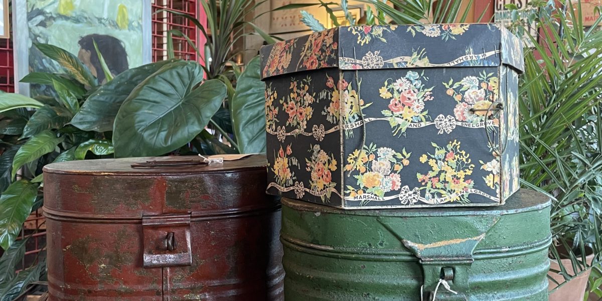 Vintage Hat Box -  UK